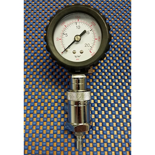Roundwell medium pressure gauge