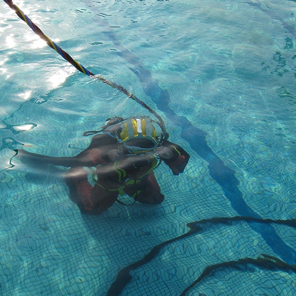 Contaminated water diving training Guangzhou November 2013