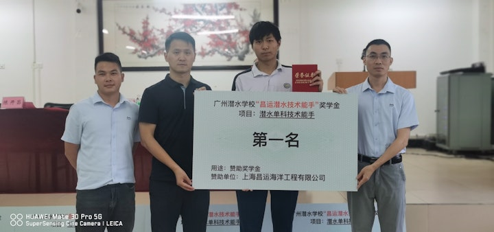Speech by Colin Bosher at Kirby Morgan – United Sterling Guangzhou Diving School Student Excellence Awards 2022