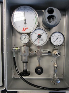 Spiromatic Test panel