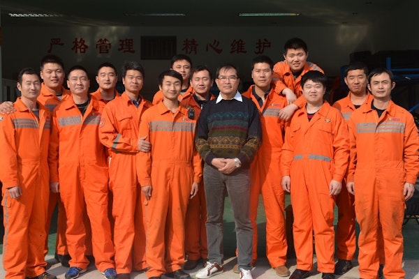 Diving Equipment Training Course, Donghai Rescue Bureau
